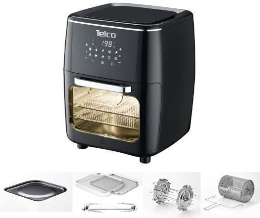 Telco GSE021-2 Air Fryer 13lt Μαύρο
