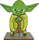 Комплект за диамантено рисуване Craft Buddy Crystal Art Buddies Yoda 7 части