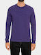Long Sleeve Blouse Dark Purple