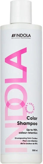 Indola Color Shampoos Glanz für Gefärbt Haare 300ml