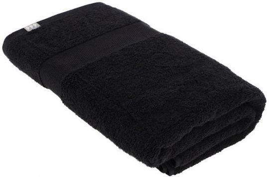 Atmosphera Badehandtuch 90x150εκ. Black