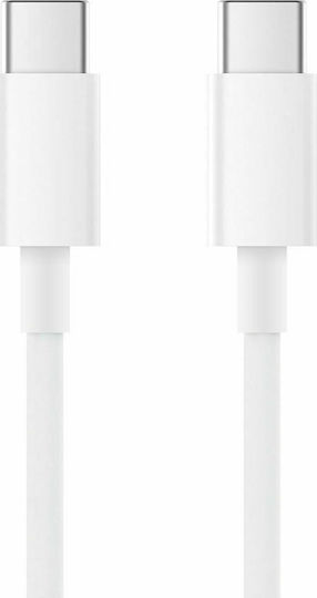 Xiaomi USB 2.0 Cable USB-C male - USB-C 120W Λευκό 1m BHR7587 Bulk