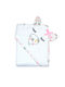 Baby Star Infant Hooded Towel White-Pink Norma