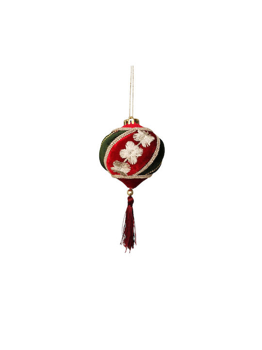 Xmas Μπάλα Μεγάλη Πλαστική Πολύχρωμη 10cm