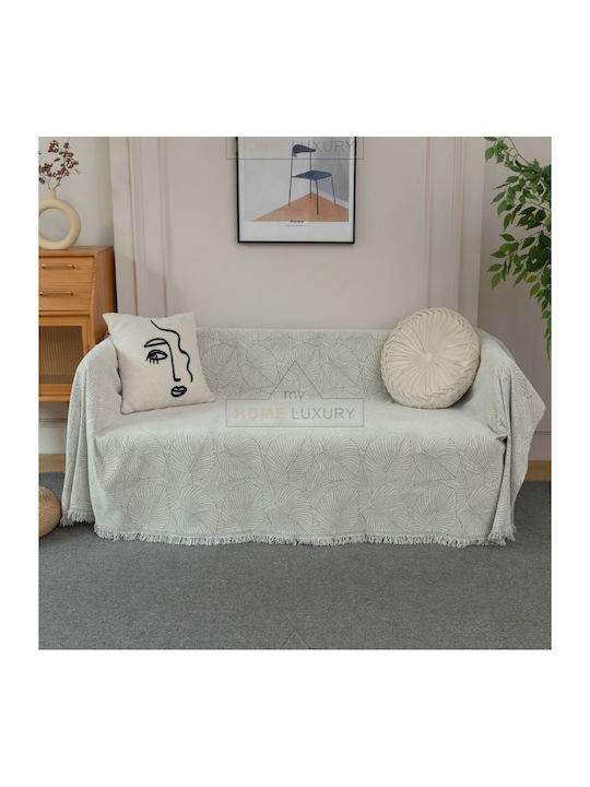 My Home Luxury Bolivia Armchair Throw Jacquard ...