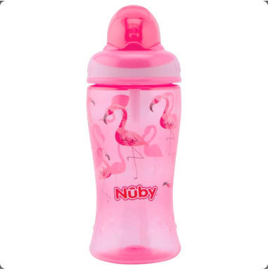 Nuby Baby Cup made of Plastic Pink 360ml for 12m+m+