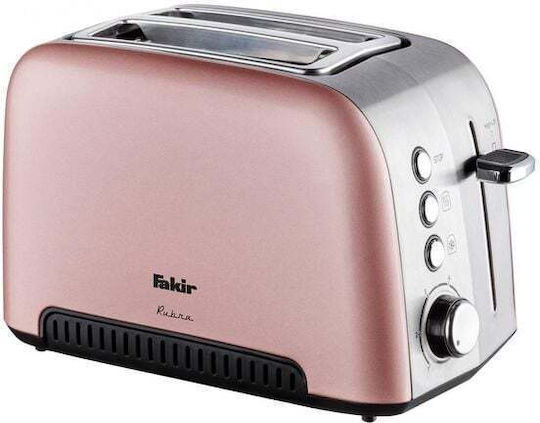 Fakir Elite Prăjitor de pâine 2 sloturi 980W Roz