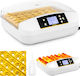 Incubator Hatching Machine 42 Chicken Eggs 90 W + Egg Candling Lamp