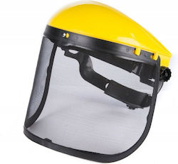 Vizieră din plasă pentru motocoasă argintie