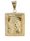 Tasoulis Jewellery Collection Μενταγιόν Παιδικό Φυλαχτό με τον Ιησού Χριστό από Χρυσό 9K 9K523-2SPA