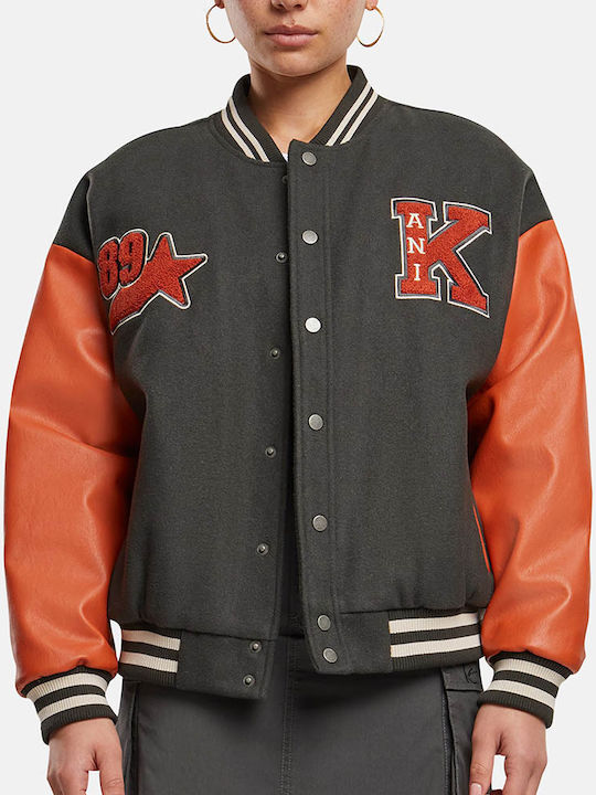 Κοντό Γυναικείο Bomber Jacket Black