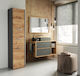 Bathroom Column Sara S43 Anthracite Artisan