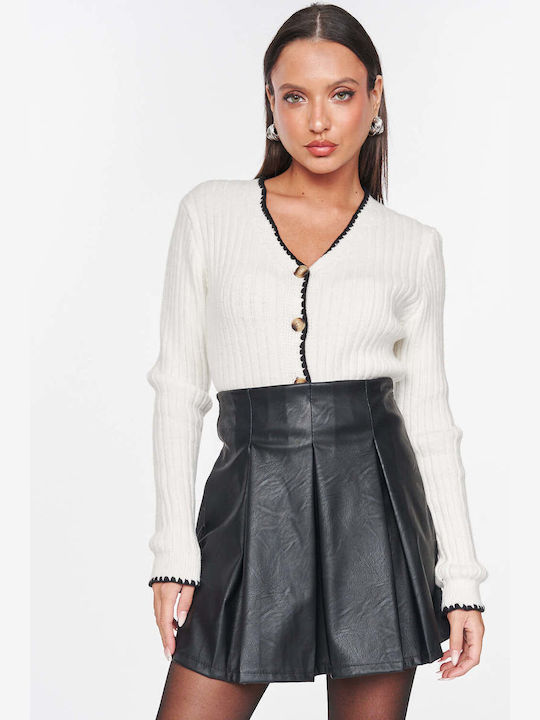 Leder Mini Rock Black