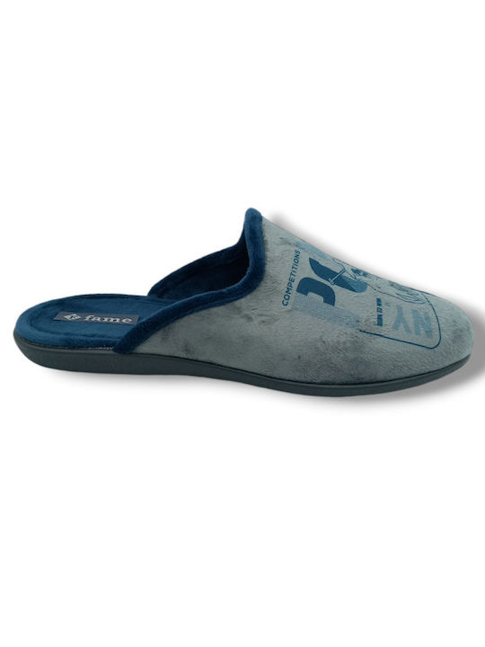 FAME Men's Slipper Blue