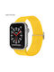 Sonique Каишка Текстил Жълт (Apple Watch 38/40/41/42mm)