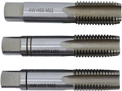 Awtools M2 Hss Tapping Tool M16x2.00 Set 3 Pieces