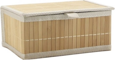 Atmosphera Декоративна Кошница Бамбук Бежова 22x16.5x10см