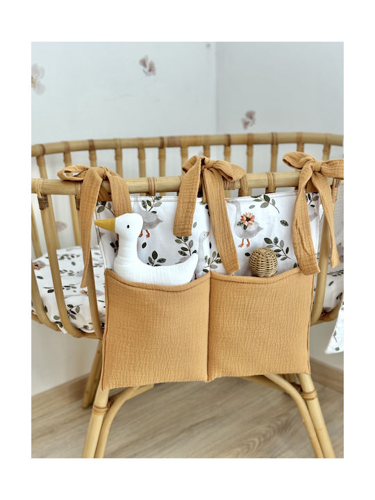 Velvet White Kinderzimmer-Aufbewahrungskorb Beigen