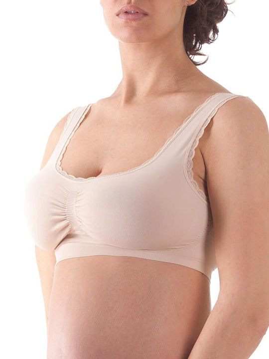 Bellissima Women's Bra without Padding Beige