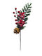 AGC Weihnachtsdekoration Blume Länge 33cm.