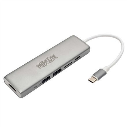Eaton Stație De Andocare USB-C Cu HDMI 4K PD Ethernet Argintie