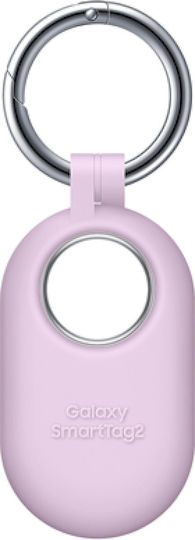 Samsung Keychain Case Silicone for SmartTag2 Lavender