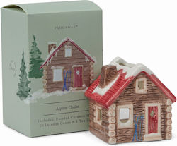 Casă Ceramică Nr.05 Stil Chalet Alpin Conuri de Tămâie & Lumânare Pastilă Paddywax
