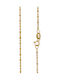 Tasoulis Jewellery Collection Χρυσή Αλυσίδα Χειρός 14Κ