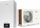 Gree Versati III Αντλία Θερμότητας 8kW Μονοφασική 60°C Split