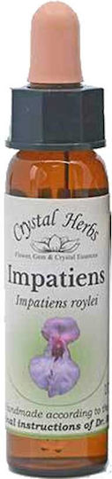 Crystal Herbs Έρωτας (impatiens) Flower Essence 10ml 1pcs
