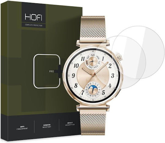 Hofi Glass Pro+ Gehärtetes Glas für das Huawei Watch GT 5 41 mm 2Stück
