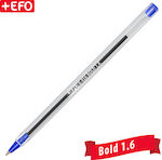 +Efo Pen Blue with Blue Ink