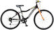 Polar 24" Kinder Fahrrad Mountainbike 6 Gänge (2024) Schwarz