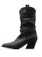 Leather Women's Boots Black