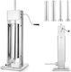 Vertical Sausage Filler Stainless Steel Profi Line 7l Hendi 282090