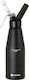 N2o Whipped Cream Dispenser Kitchen Line Set + 3 Nozzles 0.98l Black