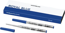 MontBlanc 2 Replacement Inks for Pen Broad Blue