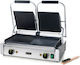 Hendi Commercial Double Sandwich Maker with Cast iron Ribbed Bottom 3600W