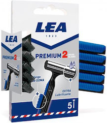 LEA Premium Disposable Razors Single Use 5pcs