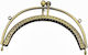 Rahmen Vintage 12,5 cm Oval Einzigartiger Verschluss