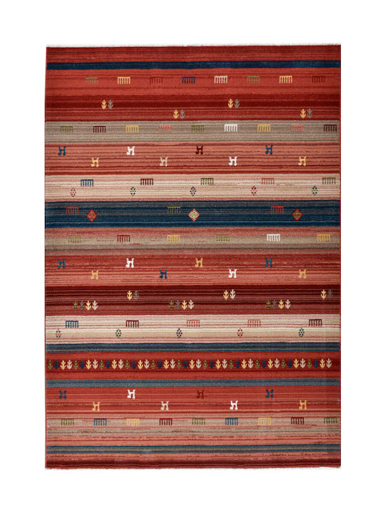 Oriental Kazak Rug 724 Bordeaux Rose 140x200 Polcarpet
