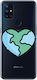 Oneplus Nord 10 World In My Heart Transparent Silicone TPU Case