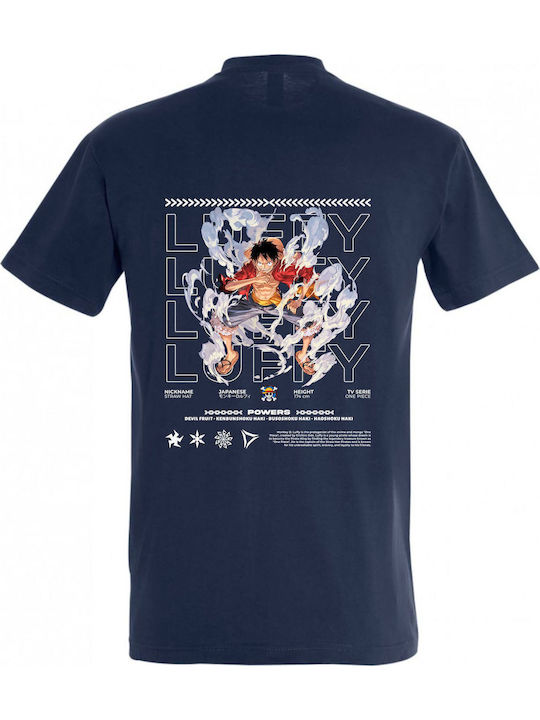 kirikoko Luffy Powers One Piece Anime T-shirt N...
