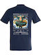 kirikoko Roronoa Zoro Powers One Piece Anime T-shirt Ein Stück Marineblau Baumwolle