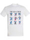 Tricou pentru copii White Stitch Version The Eras Tour Taylor Swift Albums