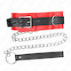 Kink Halsband in Rot Farbe