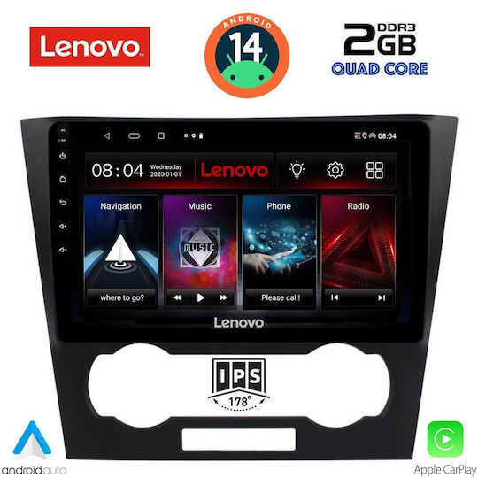Lenovo Car Audio System for Chevrolet Epica 2006-2011 (Bluetooth/USB/AUX/WiFi/GPS/Apple-Carplay/Android-Auto) with Touch Screen 9"