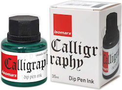 Isomars 35ml Calligraphy Ink Green