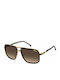 Carrera Men's Sunglasses With Black Frame And Grey Gradient Lens 1071/S I46/86