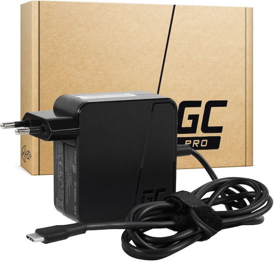 Adaptor de Alimentare Invertor Universal Green Cell AD134PV2 65 W Negru